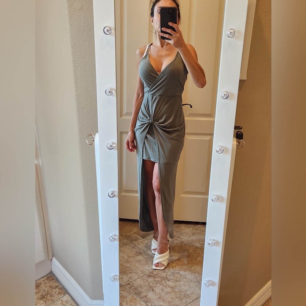 Lulu's green summer dress